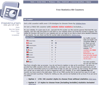 Tablet Screenshot of freehitcounters.net